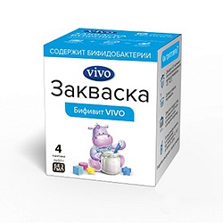 Закваска VIVO Бифивит 4*0,5гр.