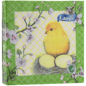 Салфетки LAMBI 20шт.